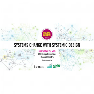 Systems Change w Systemic Design